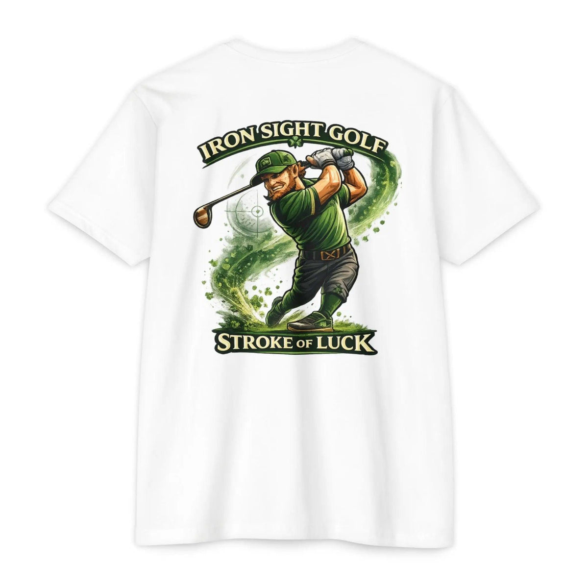 Stroke of Luck Golf T-Shirt — Iron Sight Golf