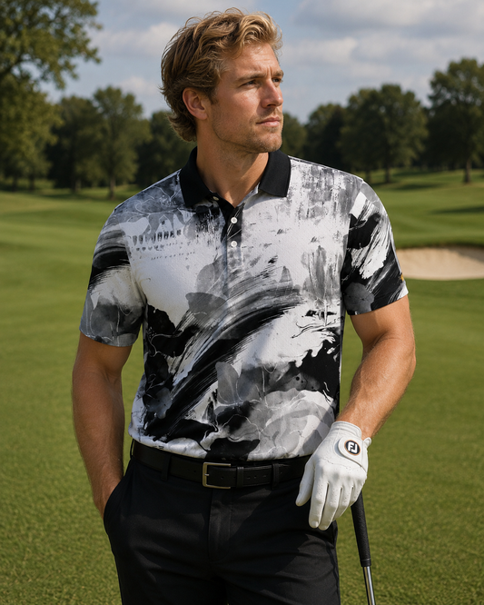 Stealth Line Performance Golf Polo