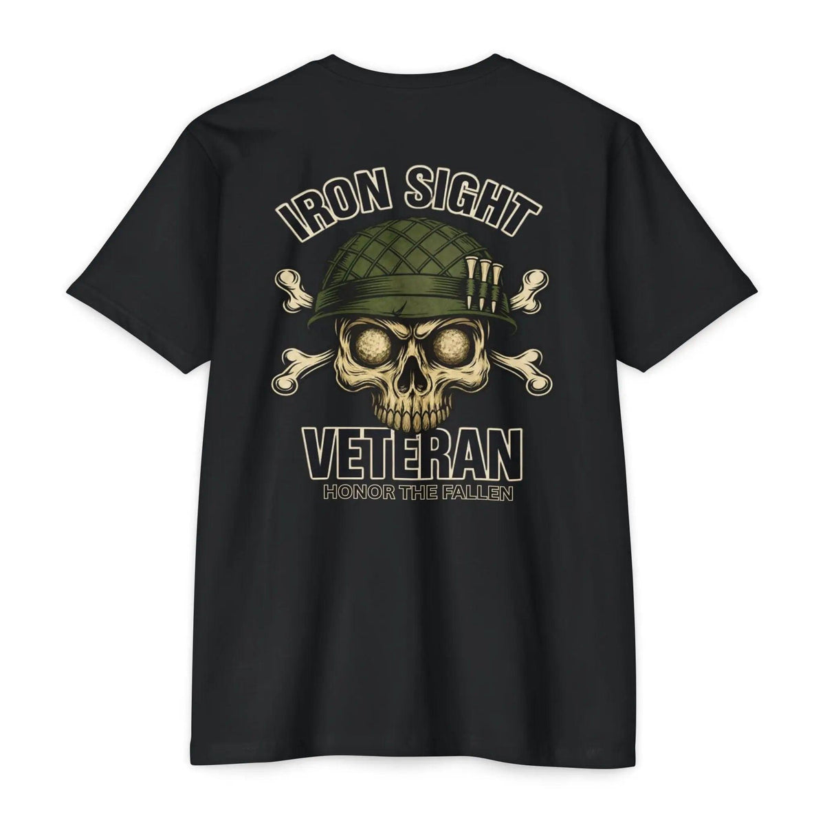 Honor the Fallen Veteran Golf T-Shirt — Iron Sight Golf