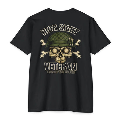 Honor the Fallen Veteran Golf T-Shirt — Iron Sight Golf