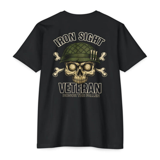 Honor the Fallen Veteran Golf T-Shirt — Iron Sight Golf