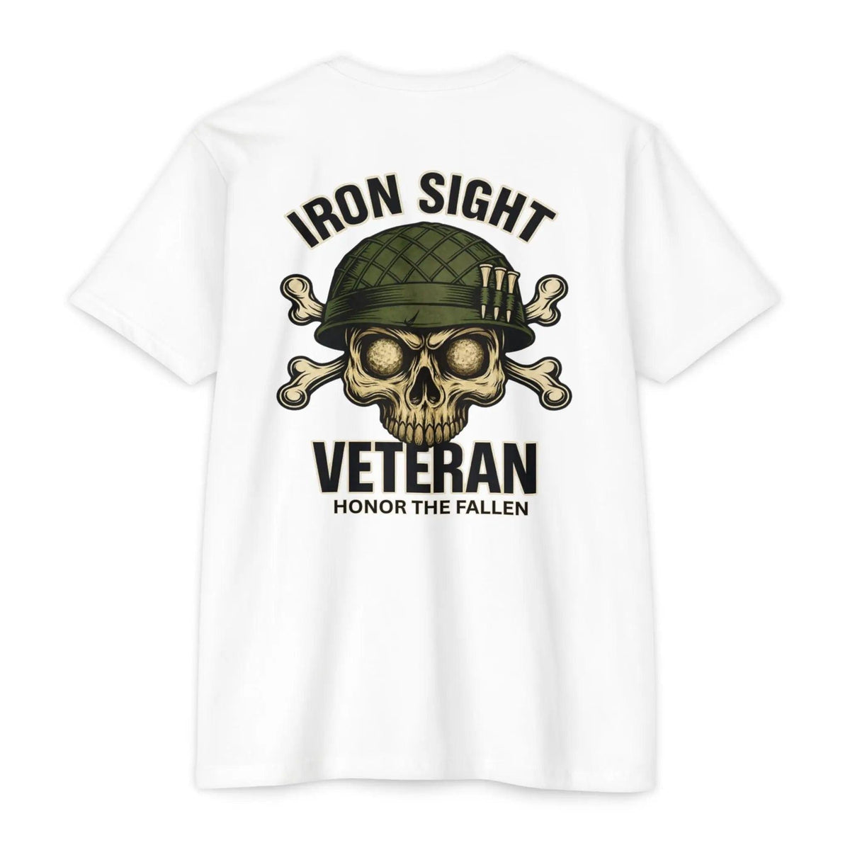 Honor the Fallen Veteran Golf T-Shirt — Iron Sight Golf