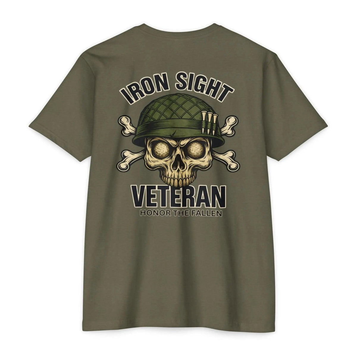Honor the Fallen Veteran Golf T-Shirt — Iron Sight Golf