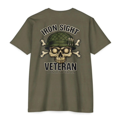 Honor the Fallen Veteran Golf T-Shirt — Iron Sight Golf