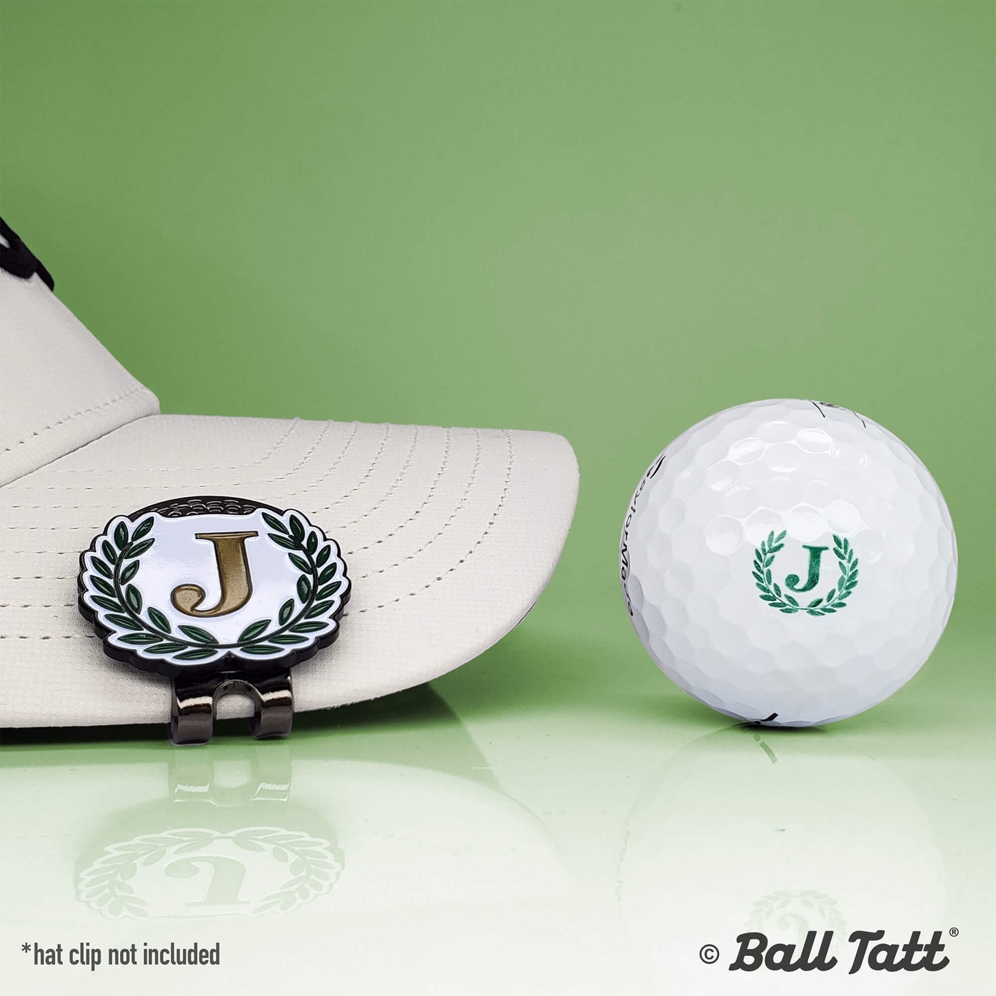 J Monogram w/ Ball Marker