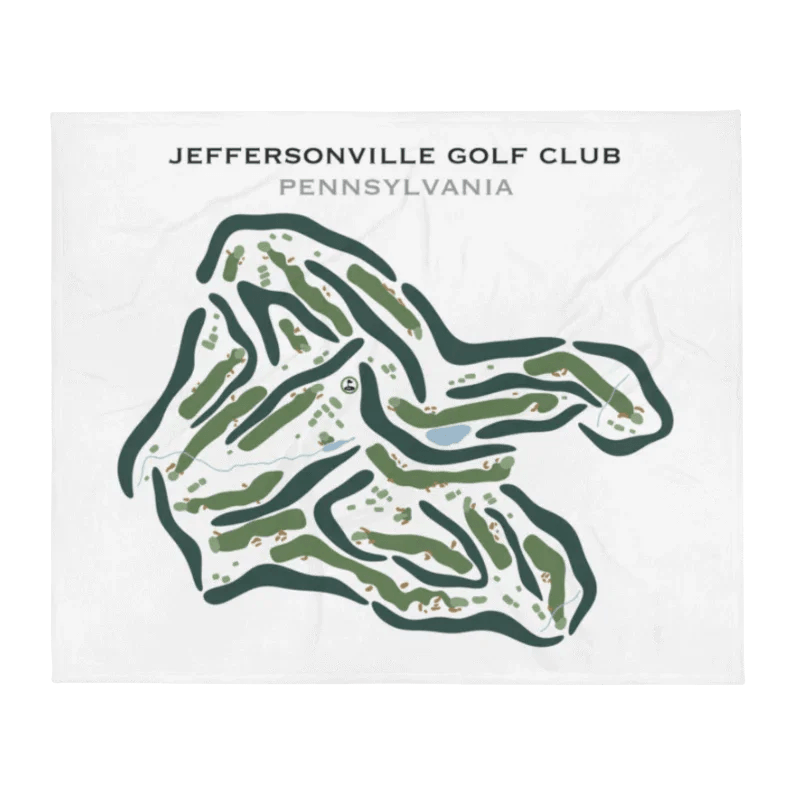 Jeffersonville Golf Club, Pennsylvania - Printed Golf Courses