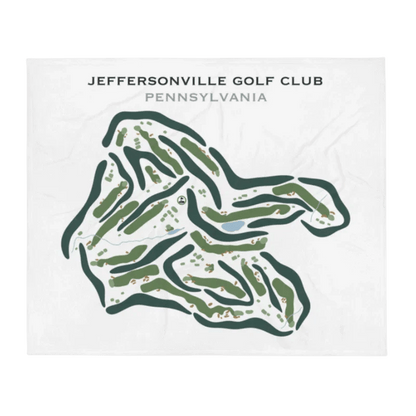Jeffersonville Golf Club, Pennsylvania - Printed Golf Courses