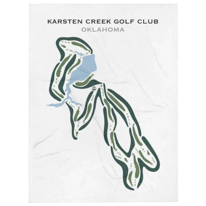 Karsten Creek Golf Club, Oklahoma - Printed Golf Courses