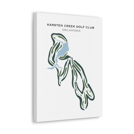 Karsten Creek Golf Club, Oklahoma - Printed Golf Courses
