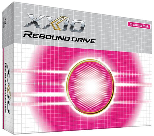 XXIO Rebound Drive Pink Dozen Golf Balls - GOLF LEAGUE