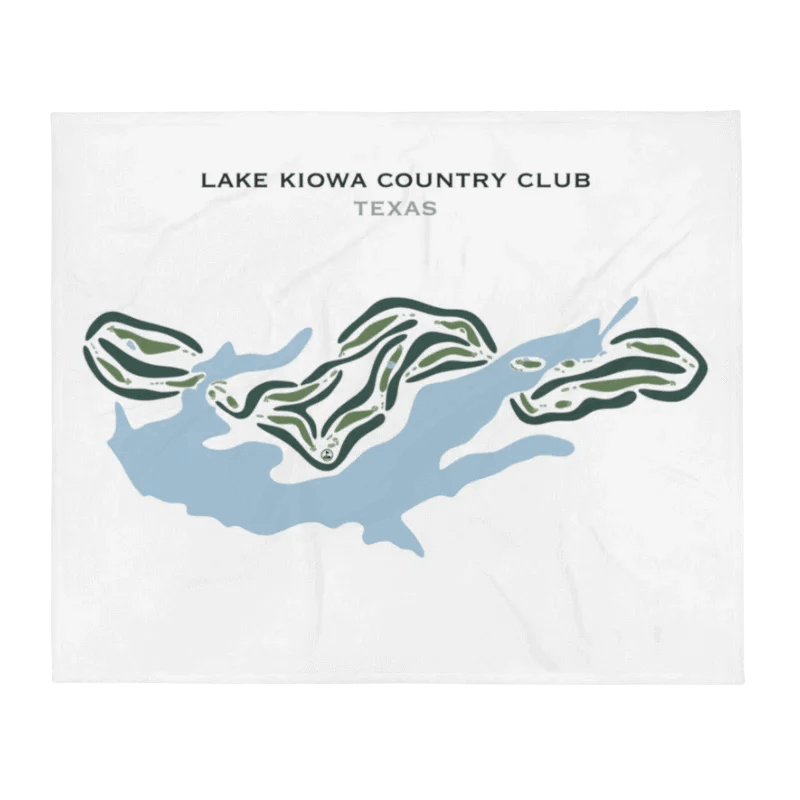Lake Kiowa Country Club, Texas - Printed Golf Courses