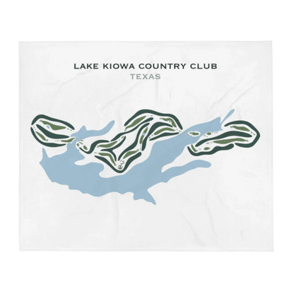 Lake Kiowa Country Club, Texas - Printed Golf Courses