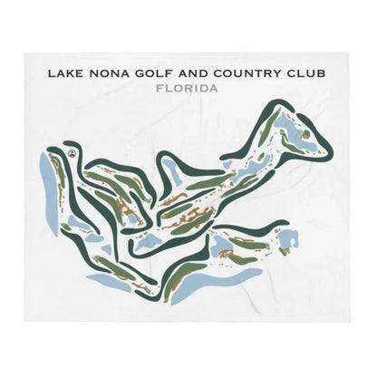 Lake Nona Golf & Country Club, Orlando, Florida - Printed Golf Courses