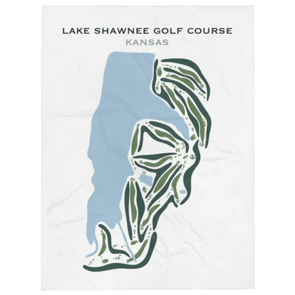 Lake Shawnee Golf Course, Kansas - Printed Golf Courses