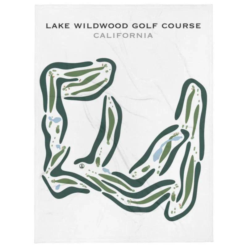 Lake Wildwood Golf Course, California - Printed Golf Courses