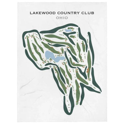 Lakewood Country Club, Ohio - Printed Golf Courses