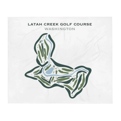 Latah Creek Golf Course, Washington - Printed Golf Courses