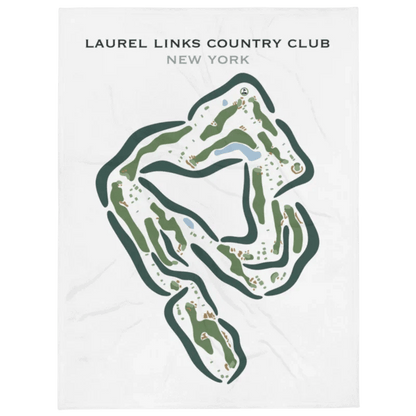 Laurel Links Country Club, New York - Printed Golf Courses