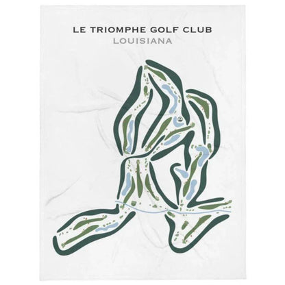 Le Triomphe Golf & Country Club, Louisiana - Printed Golf Courses
