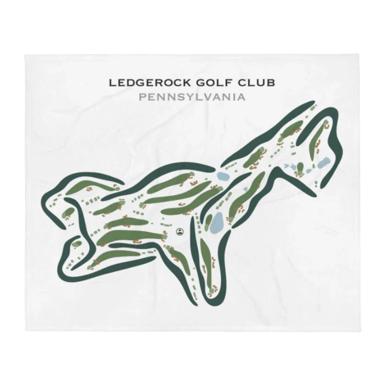 LedgeRock Golf Club, Pennsylvania - Printed Golf Courses