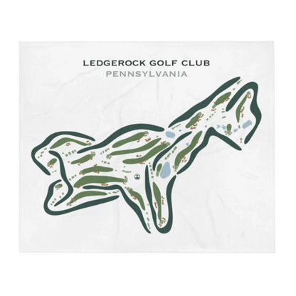 LedgeRock Golf Club, Pennsylvania - Printed Golf Courses