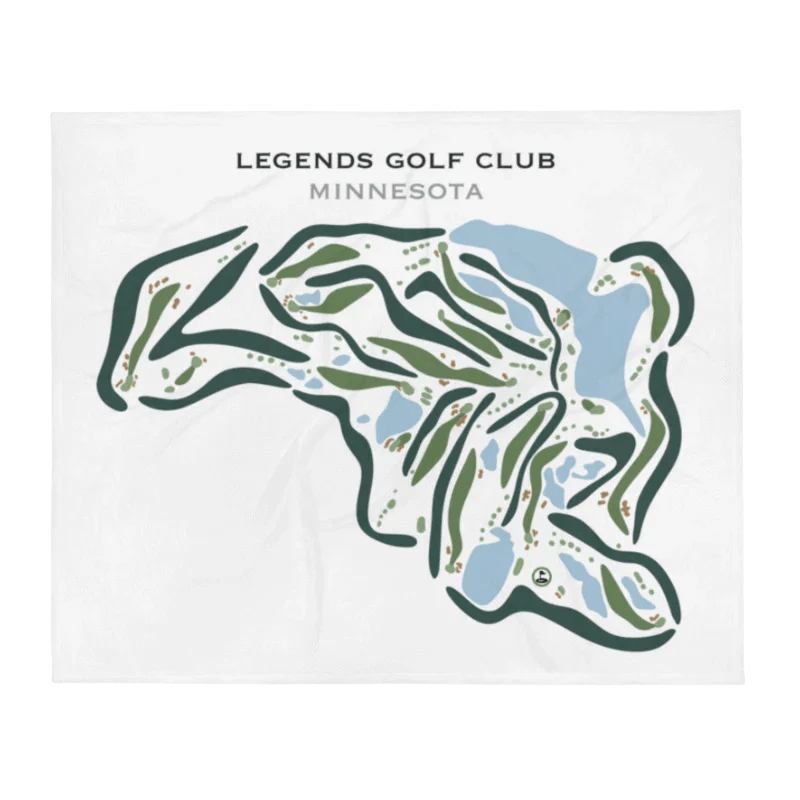 Legends Golf Club, Minnesota - Printed Golf Courses