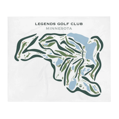Legends Golf Club, Minnesota - Printed Golf Courses