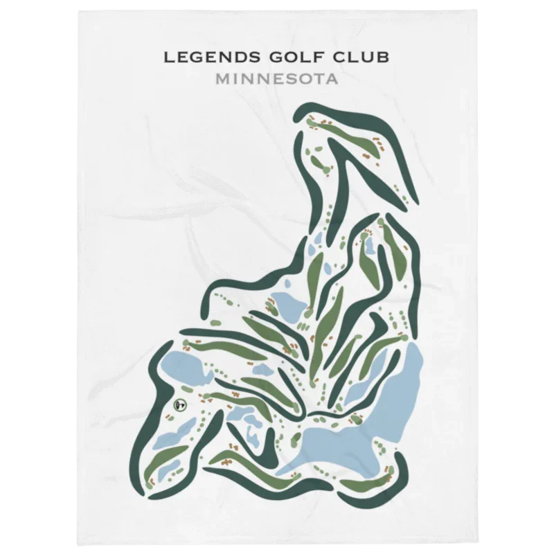 Legends Golf Club, Minnesota - Printed Golf Courses