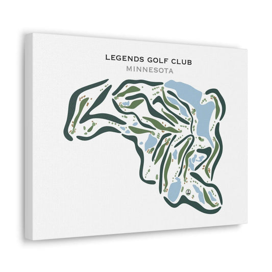 Legends Golf Club, Minnesota - Printed Golf Courses