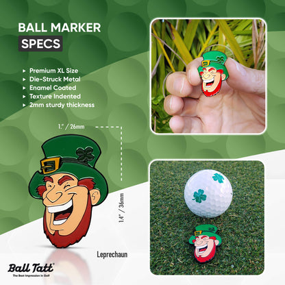 Leprechaun XL Ball Marker Combo