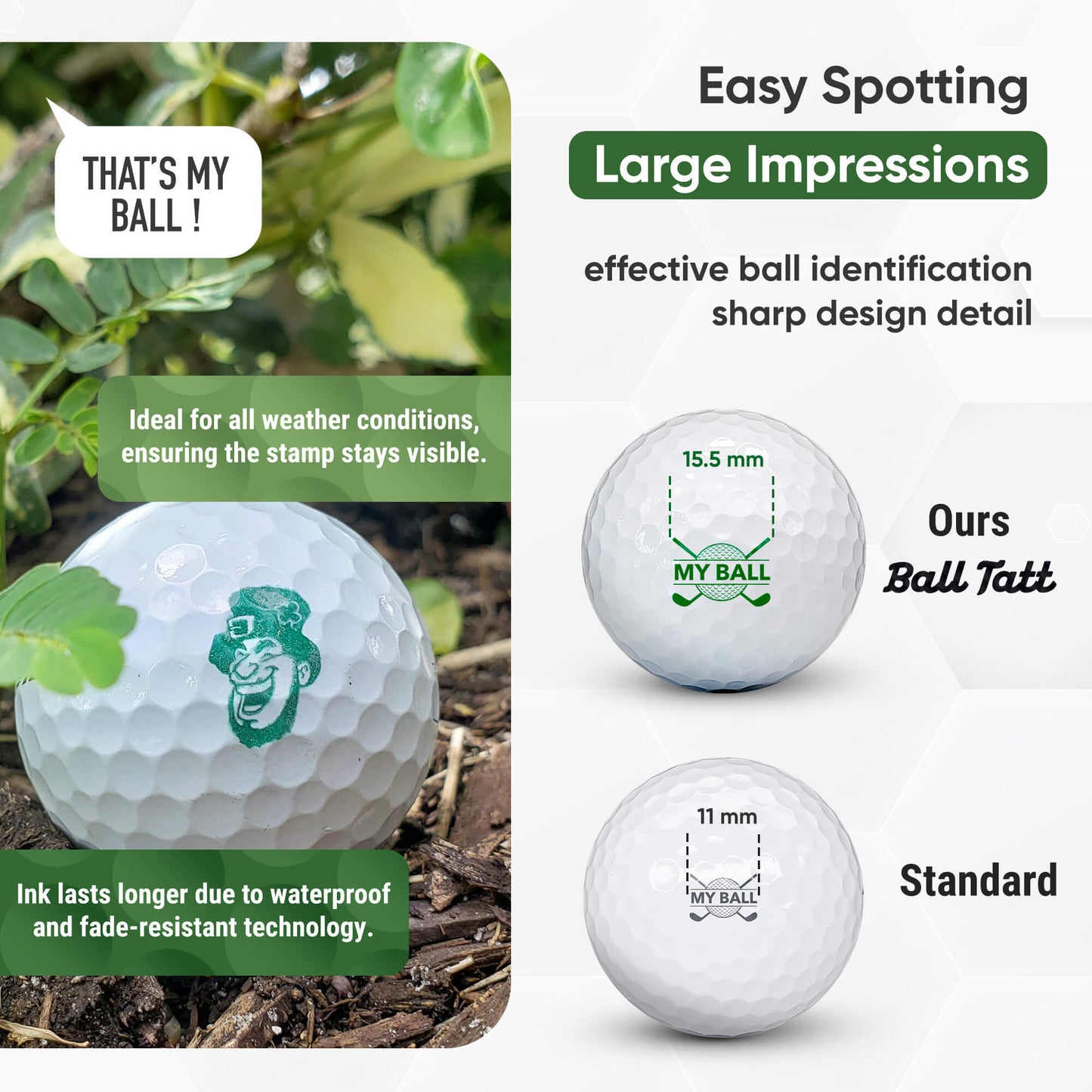 Leprechaun XL Ball Marker Combo
