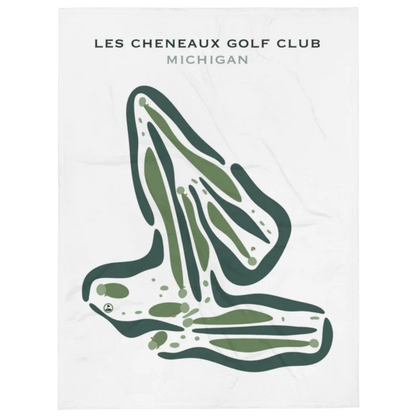 Les Cheneaux Golf Club, Michigan - Printed Golf Courses