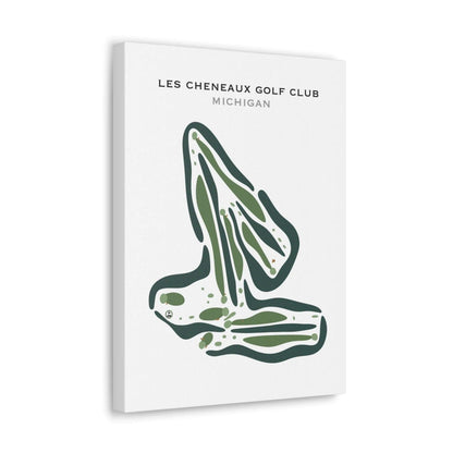 Les Cheneaux Golf Club, Michigan - Printed Golf Courses