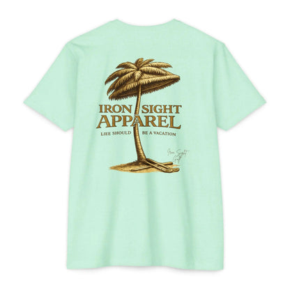 Life Should Be a Vacation Golf T-Shirt — Iron Sight Golf