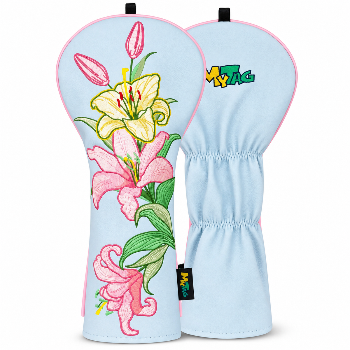 Lily Light Blue Golf Headcovers