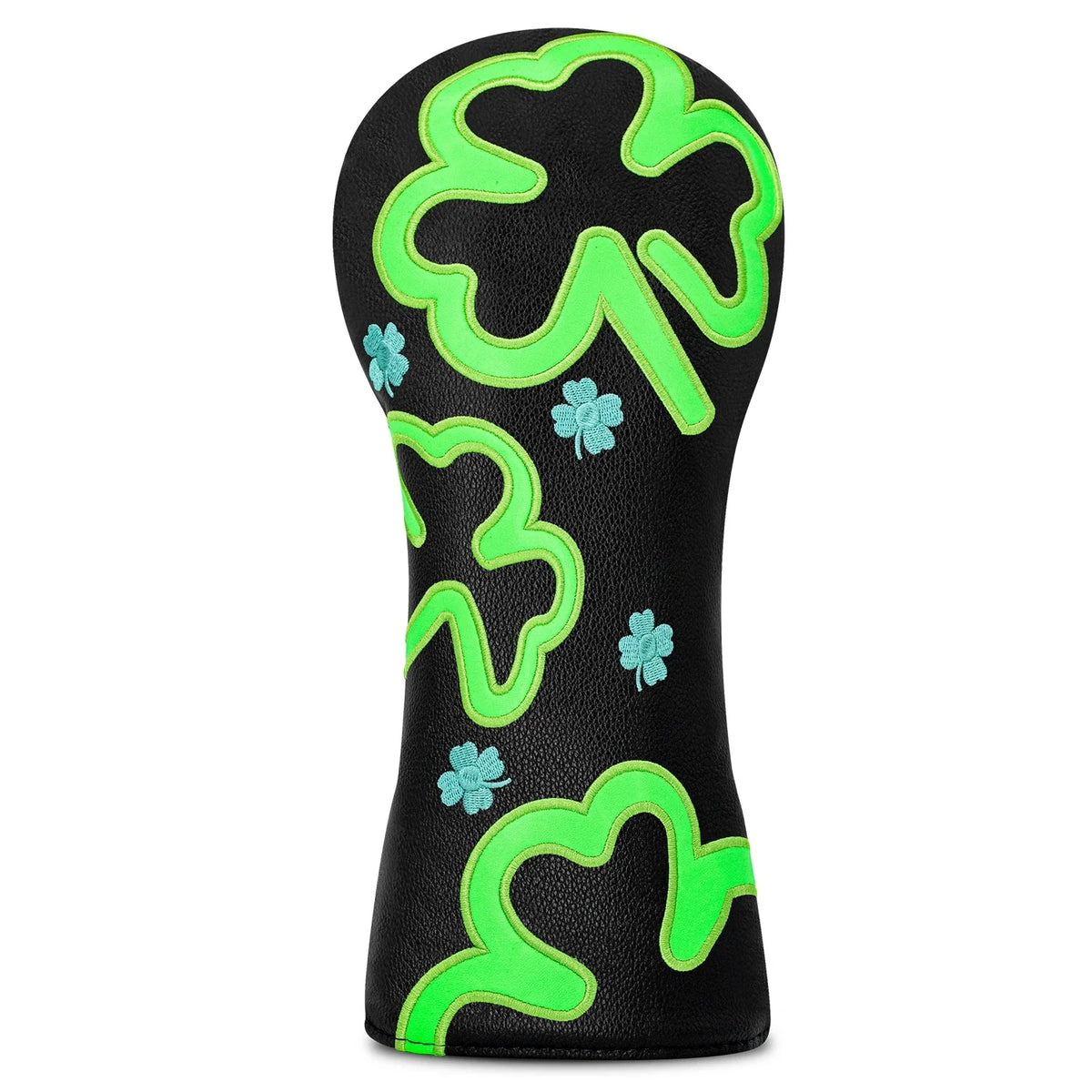 Lucky Clover Golf Headcover Set – Driver, Fairway & Hybrid Covers