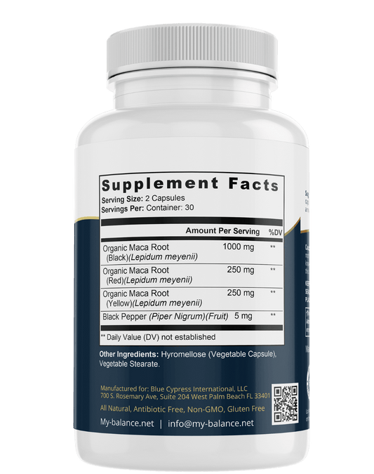Organic MACA Root Capsules