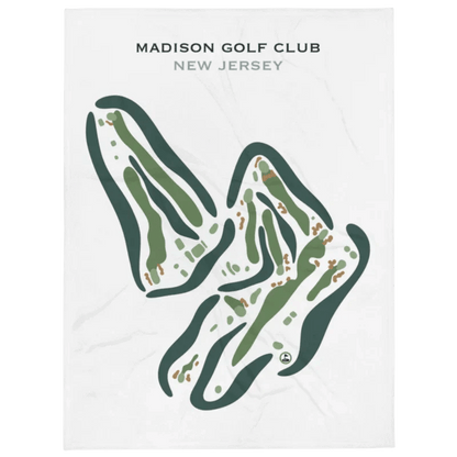 Madison Golf Club, New Jersey - Printed Golf Courses