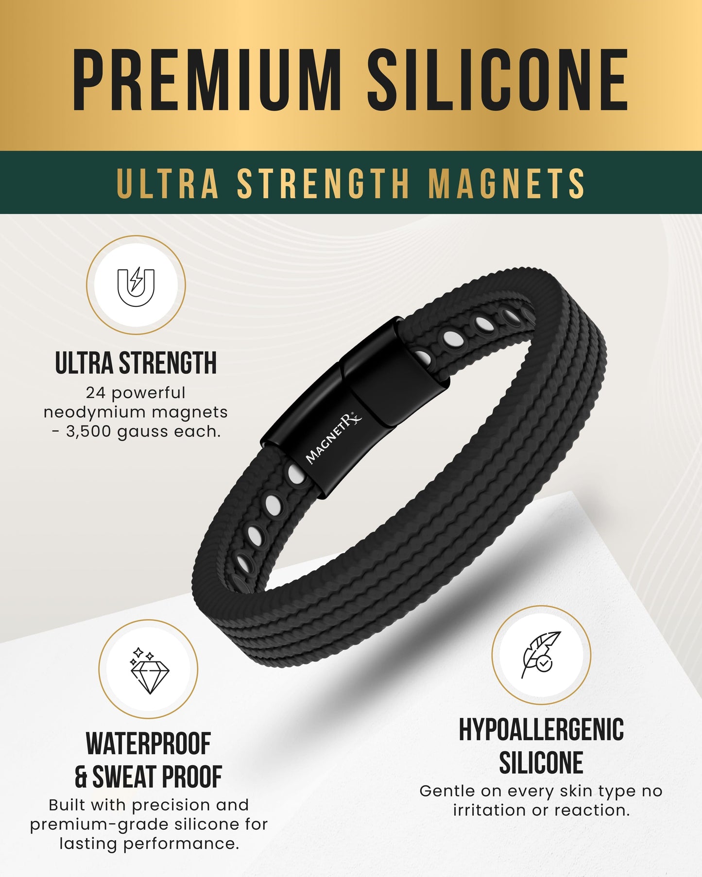 magnetrx-magnetic-bracelet-magnetic-silicone-golf-bracelets-classic-1220836903 - GOLF LEAGUE