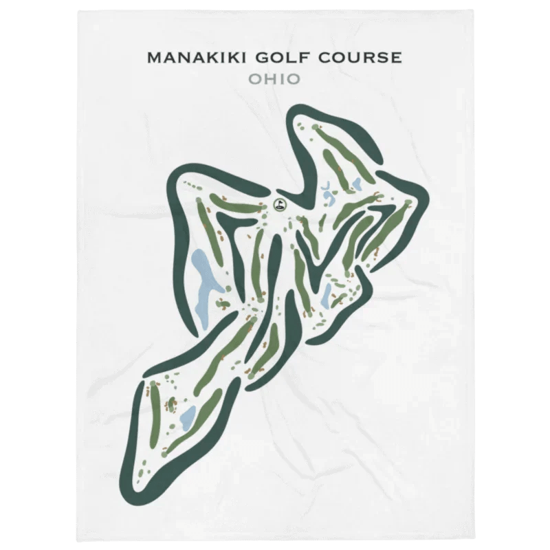Manakiki Golf Course, Ohio - Printed Golf Courses