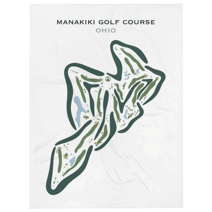 Manakiki Golf Course, Ohio - Printed Golf Courses