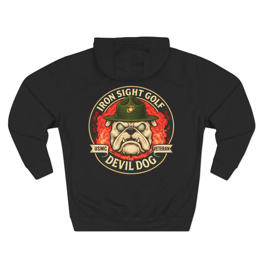 Marine Devil Dog Golf Hoodie — Iron Sight Golf