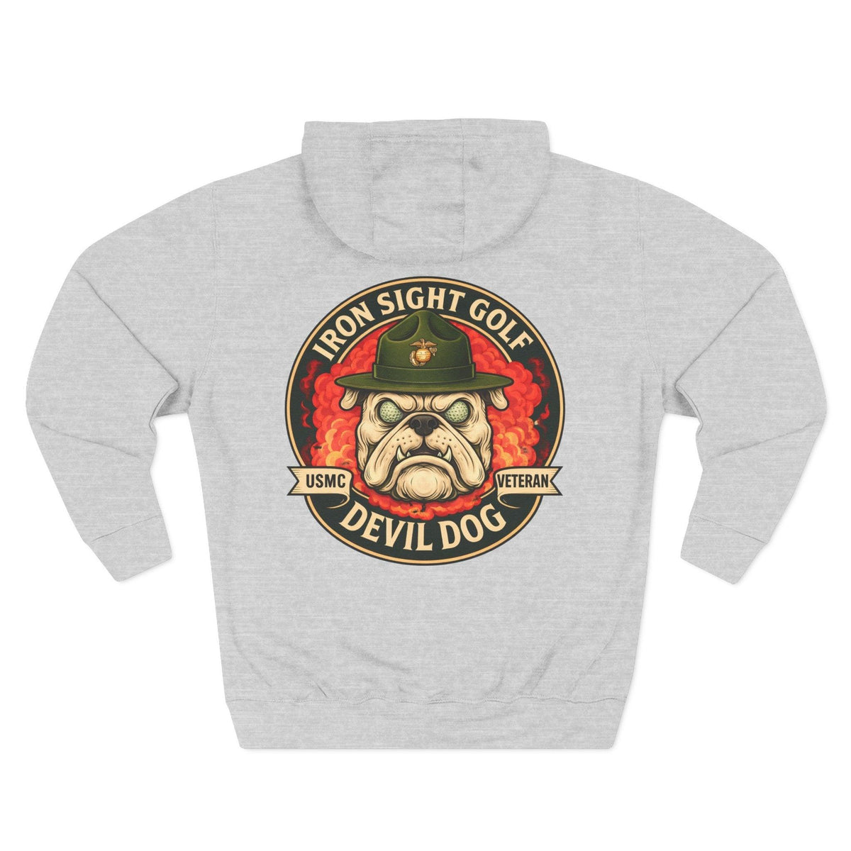 Marine Devil Dog Golf Hoodie — Iron Sight Golf
