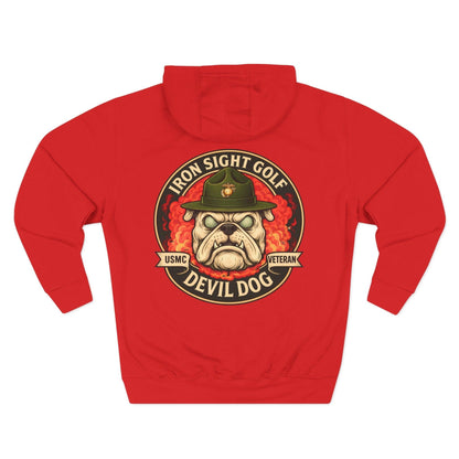 Marine Devil Dog Golf Hoodie — Iron Sight Golf