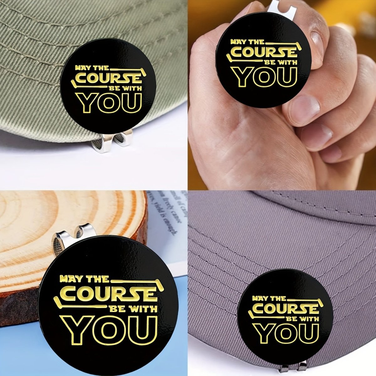 "May The Course Be With You" Golf Ball Marker