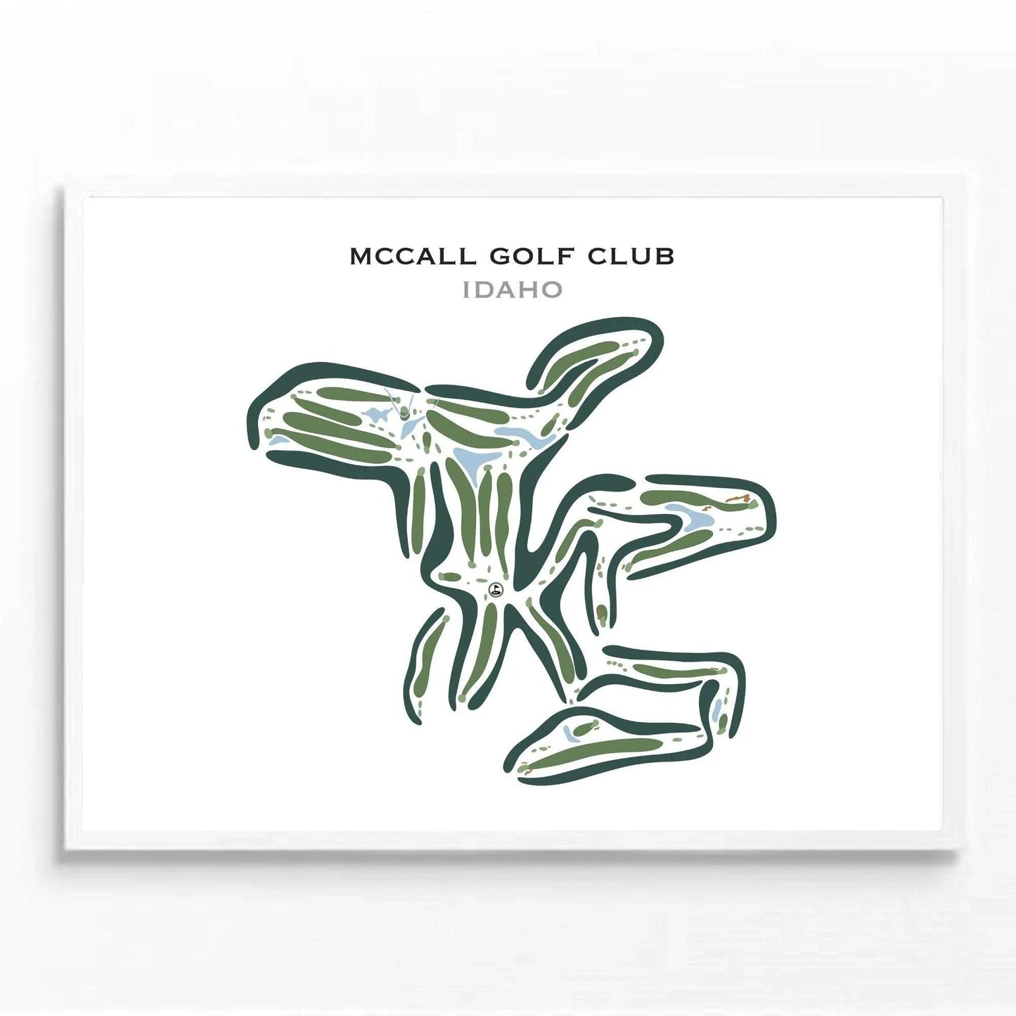 McCall Golf Club, Idaho - Printed Golf Courses