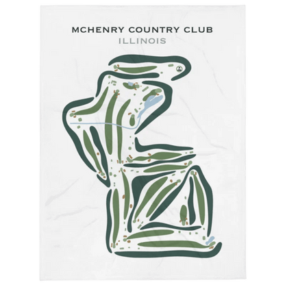 McHenry Country Club, Illinois - Printed Golf Courses
