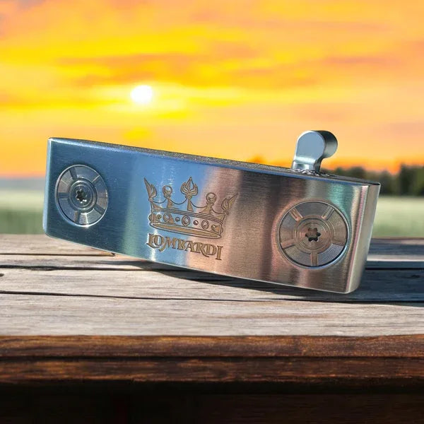 Lombardi Golf Custom Silver Drago Blade Golf Putter - GOLF LEAGUE