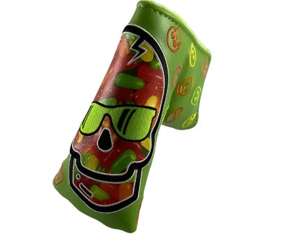 Swag Golf - Candy (Mike And Ike’s) Fruity Green 2021 Halloween Blade Putter Headcover - GOLF LEAGUE