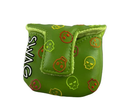 Swag Golf - Candy (Mike And Ike’s) Fruity Green 2021 Halloween Mallet Putter Headcover - GOLF LEAGUE